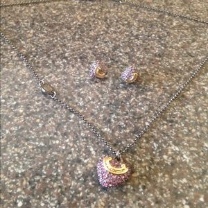 Juicy couture Necklace and Earrings